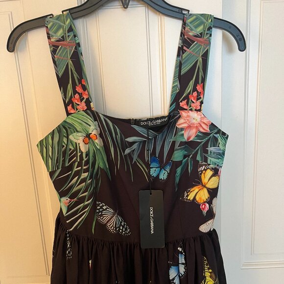 D&G S/S Runway 2020 Floral Cocktail Dress - Picture 2 of 10